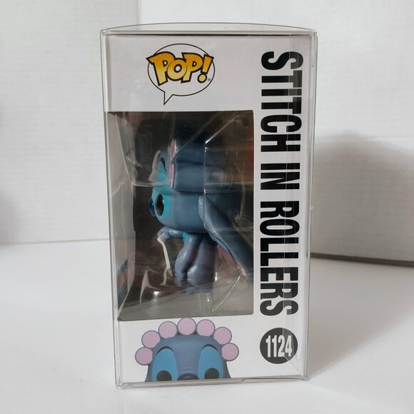 Funko Pop - Lilo & Stitch - Stitch in Rollers #1124 - 2021 Fall Convention Exc - Picture 3 of 6